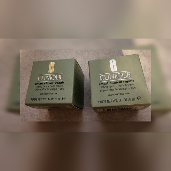 Clinique Smart Clinical Repair Lifting Face + Neck Cream New Mini (2) - Picture 1 of 7